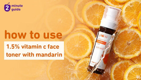 How to get the best results from Plum Mandarin & Vitamin C 1.5% Toner?