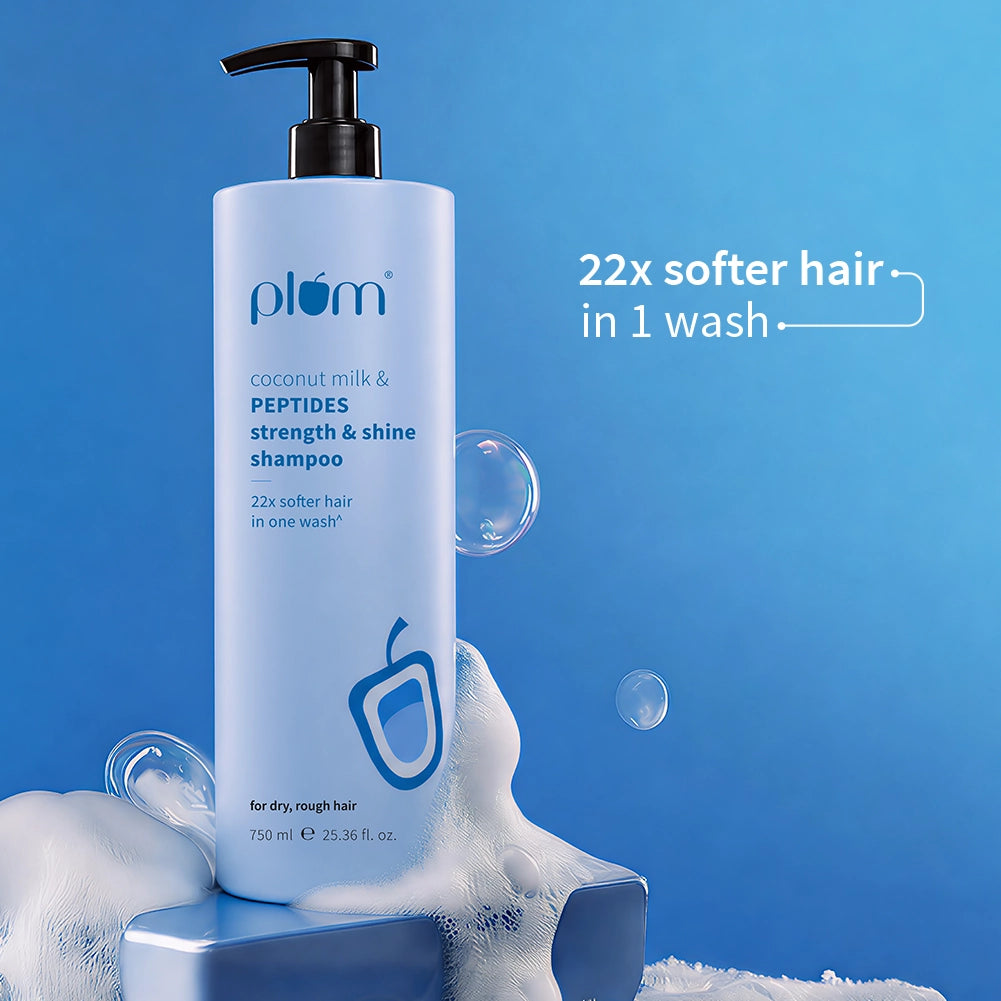 Coconut Milk & Peptides Shampoo For Soft & Shiny Hair