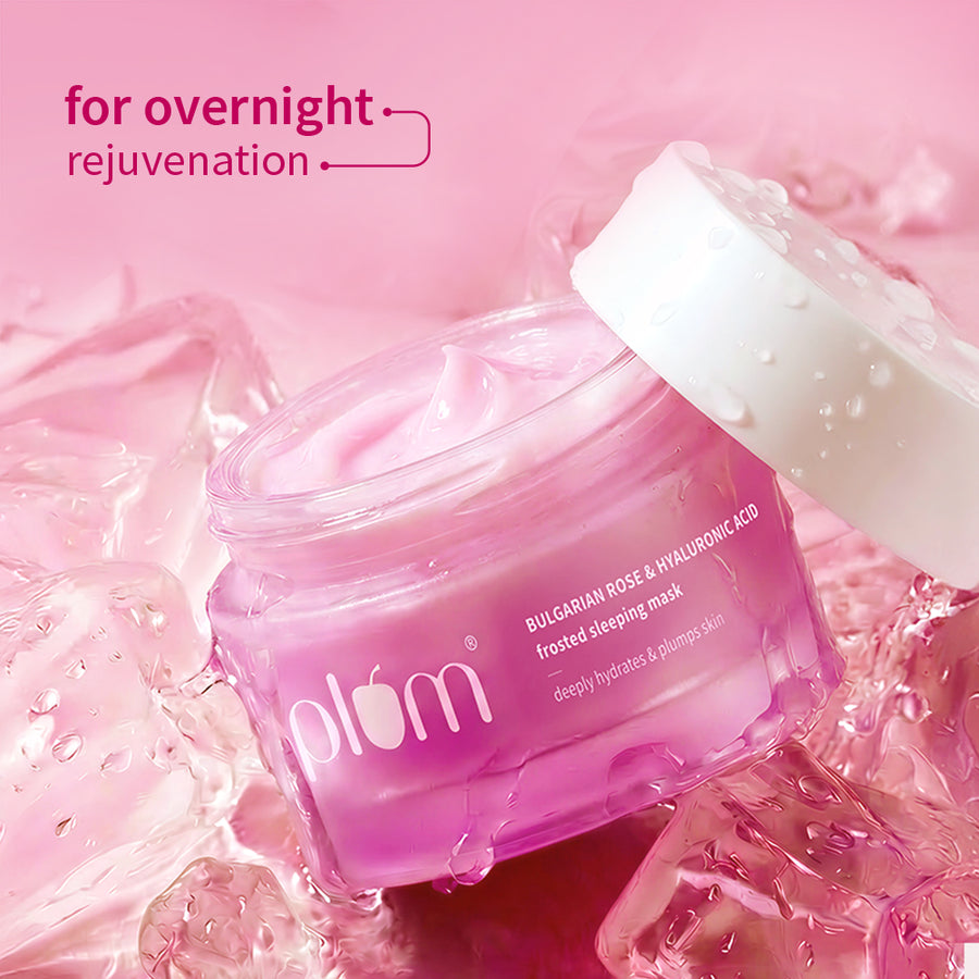Bulgarian Rose & Hyaluronic Acid Frosted Sleeping Mask 