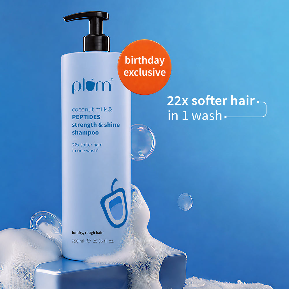 Coconut Milk & Peptides Shampoo For Soft & Shiny Hair