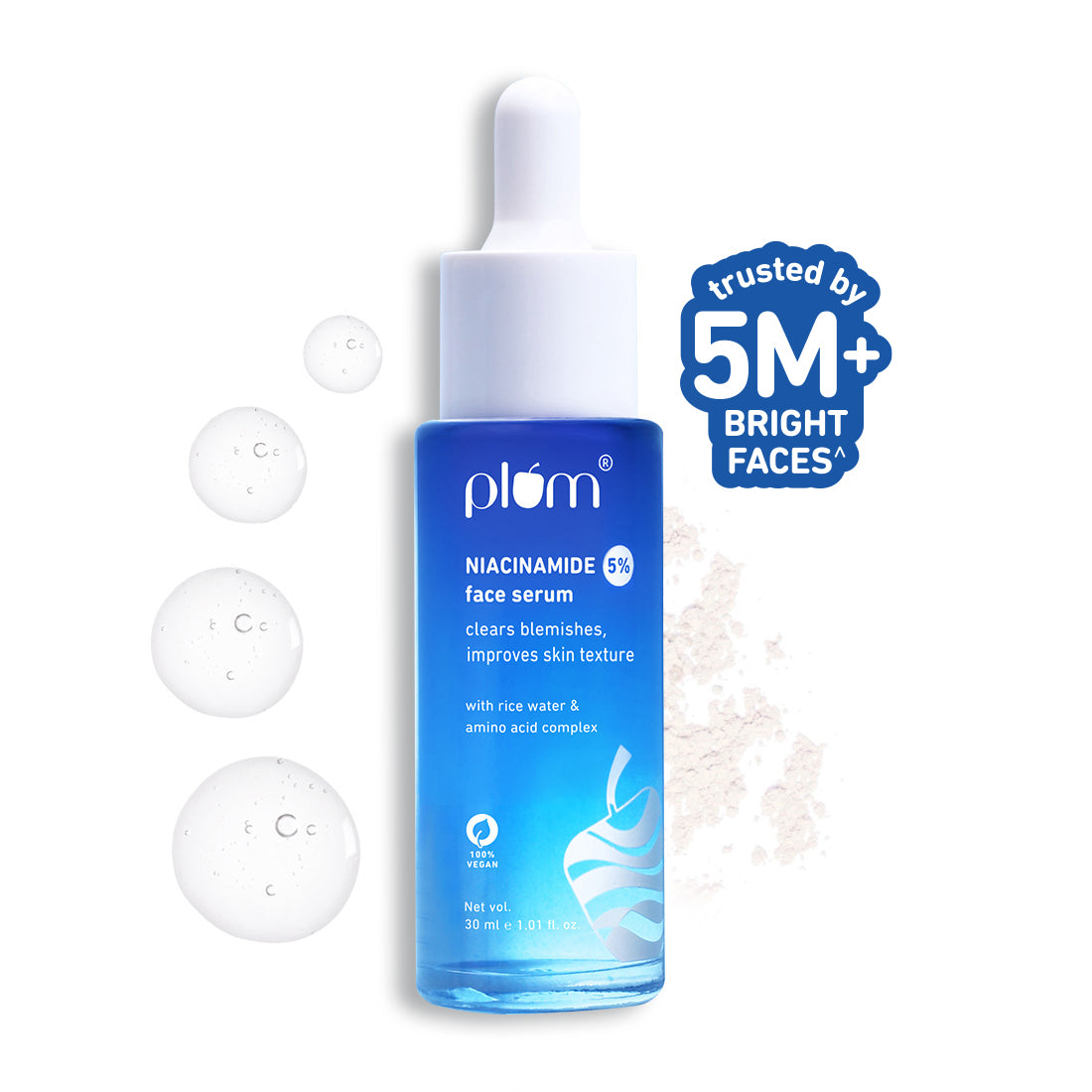 5% Niacinamide & Rice Water Brightening Face Serum