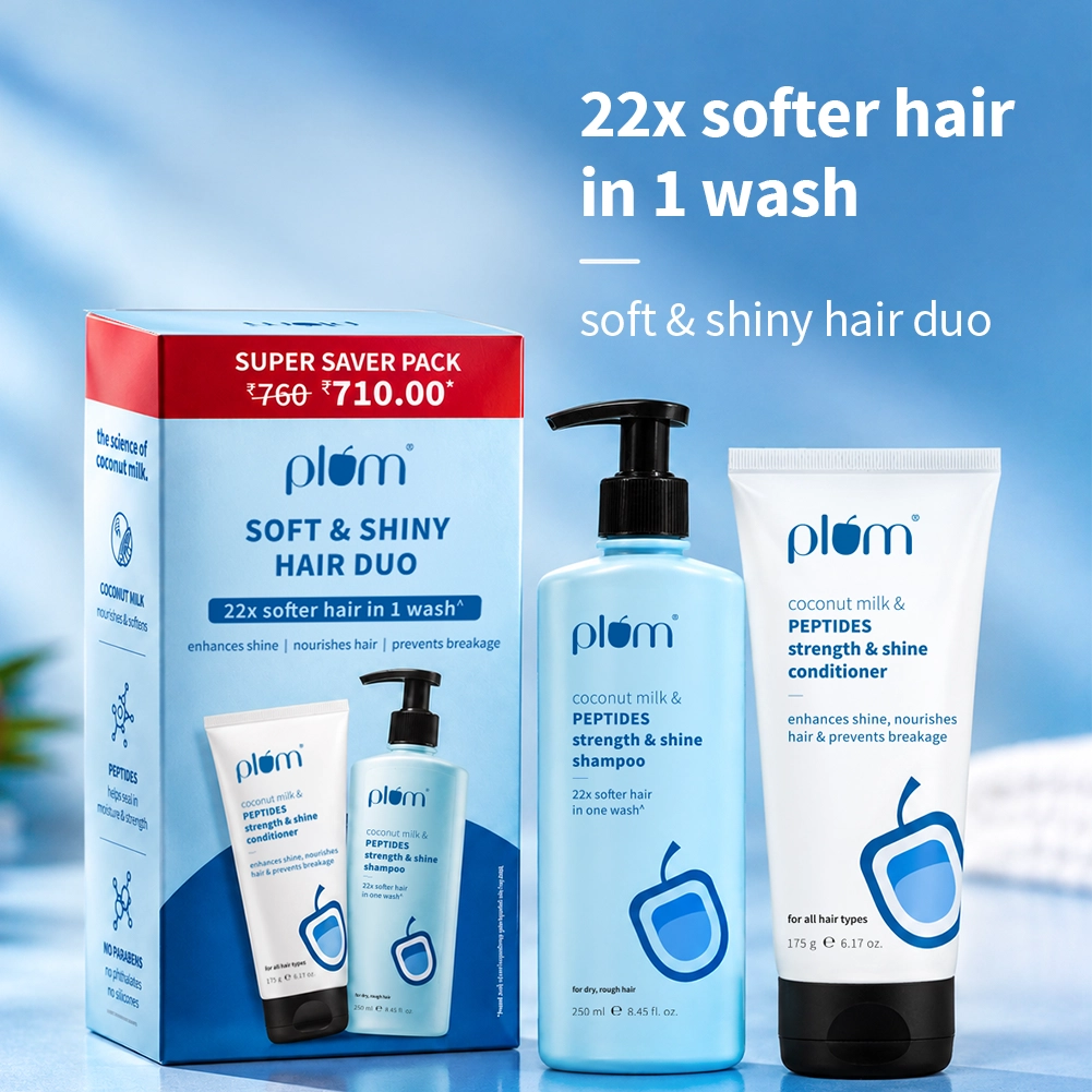 Coconut & Peptides Soft Hair Duo | Shampoo + Conditioner