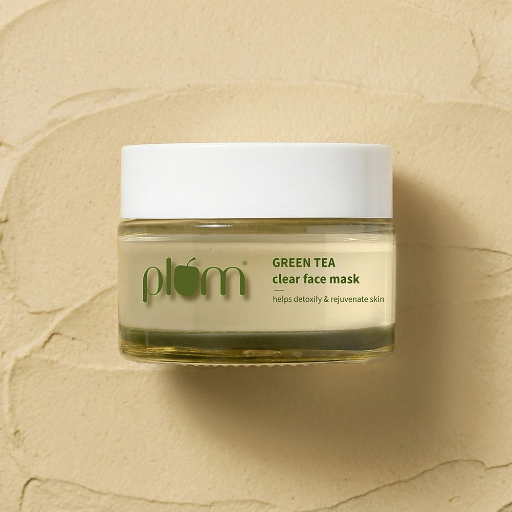 Green Tea Clear Face Mask For Oily & Acne-Prone Skin
