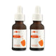 15% Vitamin C Face Serum - Pack of 2 | Boosts Glow | Reduces Dark Spots & Hyperpigmentation | with Pure Ethyl Ascorbic Acid | Lightweight & Quick-absorbing | Suits All Skin Types | 100% Vegan