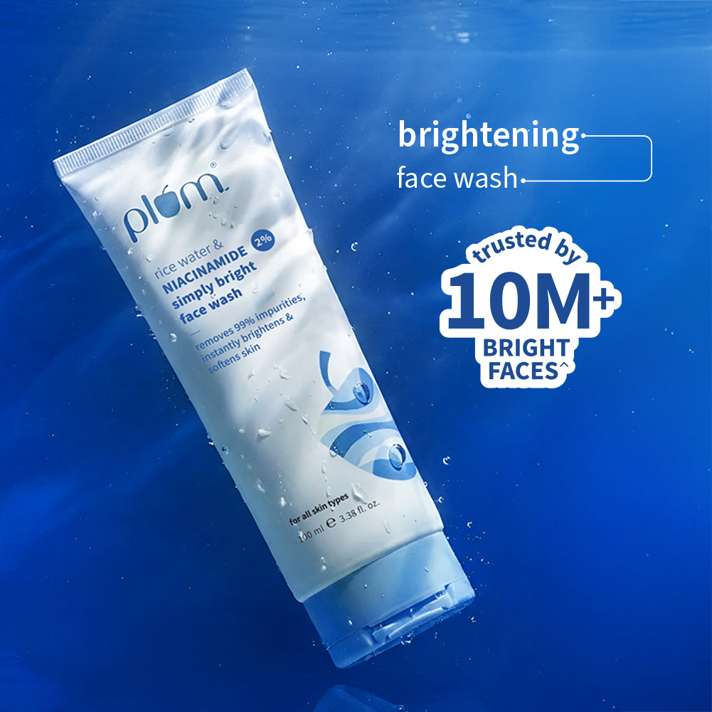 2% Niacinamide & Rice Water Face Wash