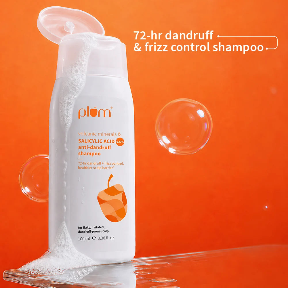 🎁 Volcanic Minerals & 0.5% Salicylic Acid Shampoo For Dandruff-Prone Hair