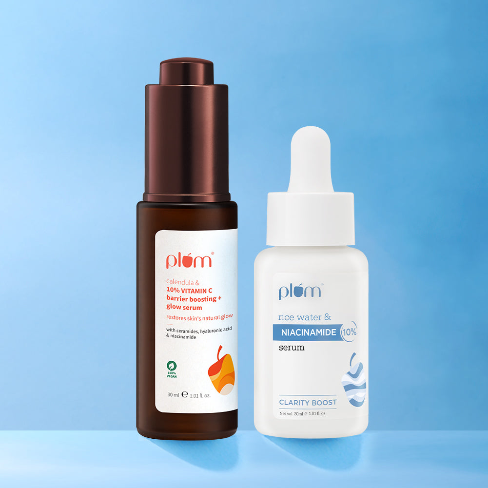 Everyday Glow Bright Serum Combo with 10% Vitamin C Serum & 10% Niacinamide Serum