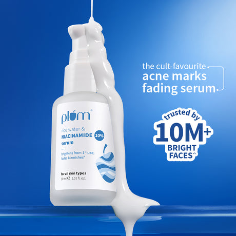 10% Niacinamide & Rice Water Brightening Face Serum