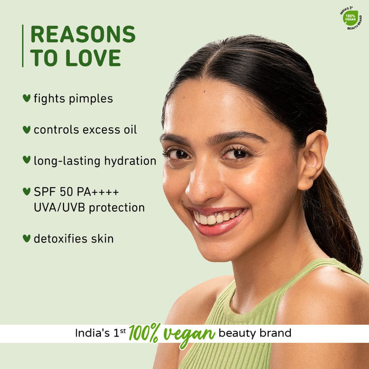 Green Tea AM & PM Routine Combo | Face Wash (100ml), Toner, Oil-Free Moisturizer, Sunscreen Serum & Night Gel | Fights Pimples & Control Excess Oil | For Oily Acne-Prone Skin | 100% Vegan