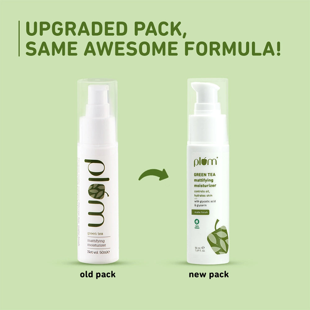 Green Tea Mattifying Moisturizer for Oily & Acne-Prone Skin