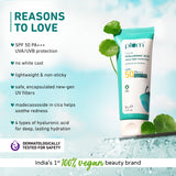 Cica & Hyaluronic Acid SPF 50  Sunscreen
