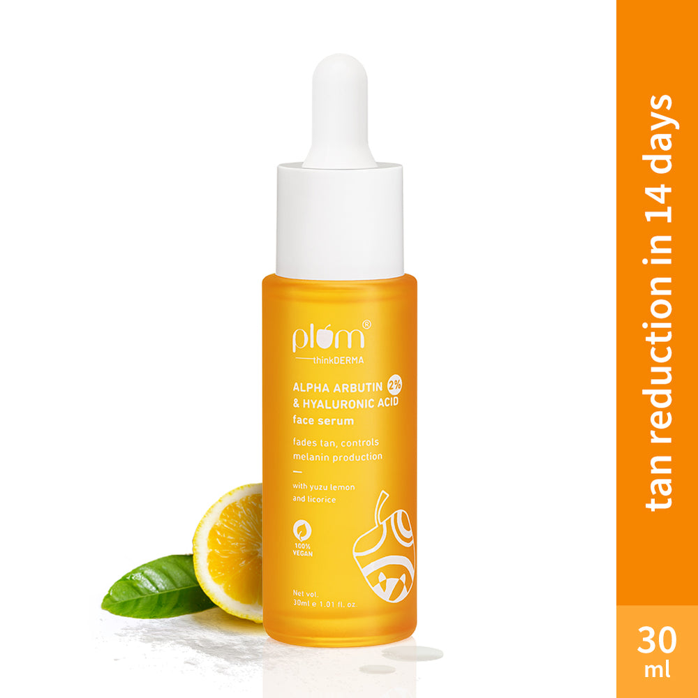 2% Alpha Arbutin & Hyaluronic Acid Tan Fading Face Serum For All Skin Types image 2