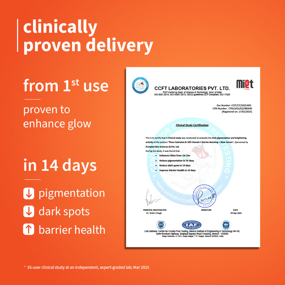 10% Vitamin C & Calendula Barrier Boosting + Glow Serum