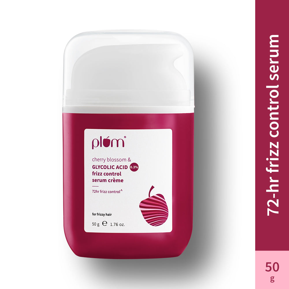 0.3% Glycolic Acid & Cherry Blossom Frizz Control Serum Creme