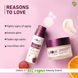 Resveratrol Youthful Glow Duo | Face Serum & Moisturizer | With Resveratrol & Vitamin C | Anti-Aging & Glow-Boosting | For All Skin Types | 100% Vegan