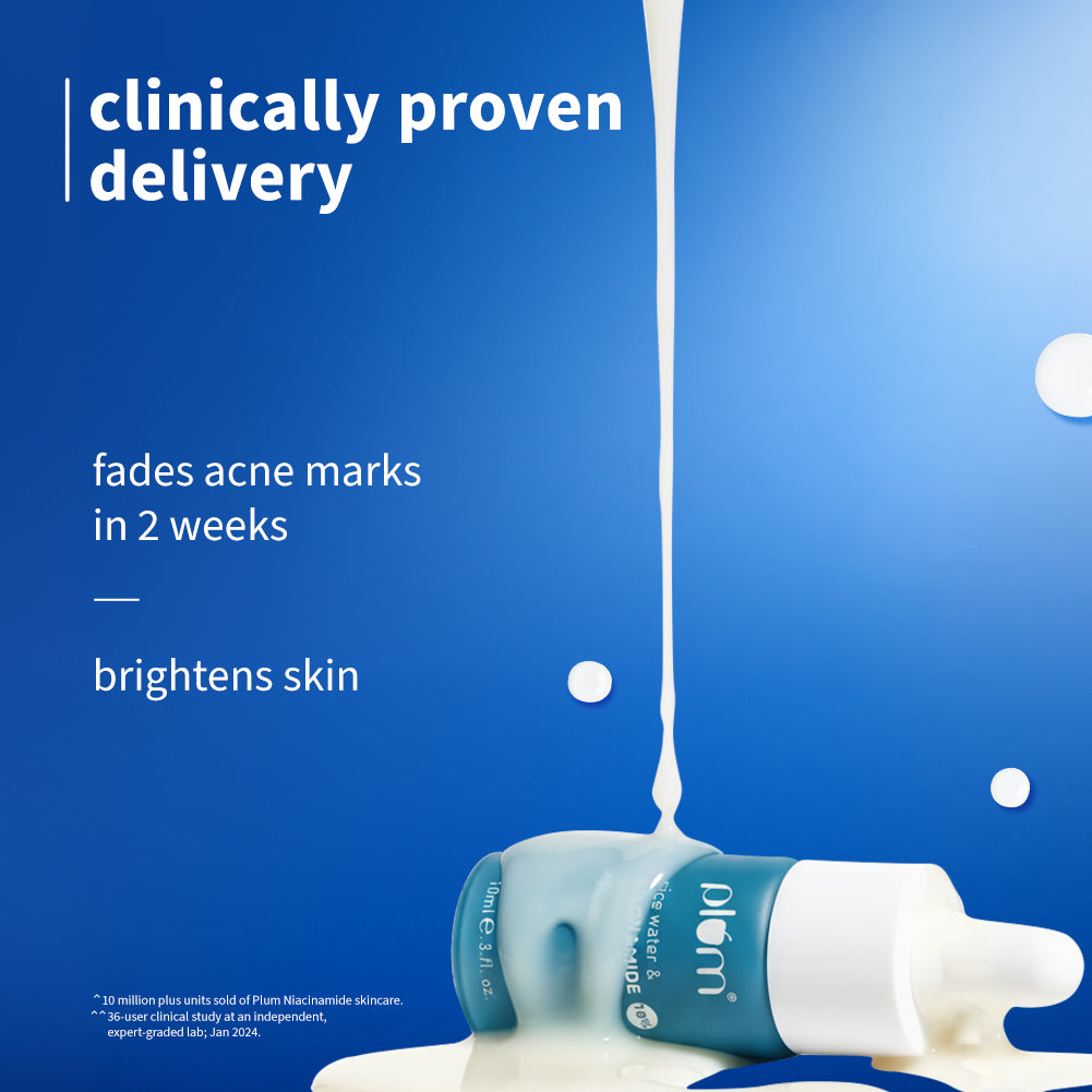 10% Niacinamide Face Serum with Rice Water For Clear & Bright Skin