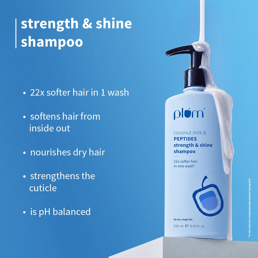 Coconut & Peptides Soft Hair Duo | Shampoo + Conditioner