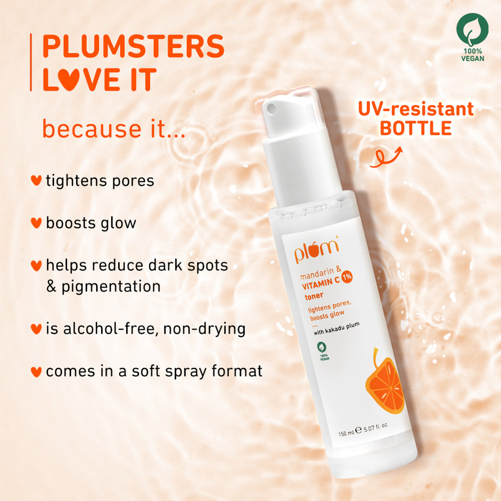 1.5% Vitamin C & Mandarin Pore Tightening Face Toner thumbnail 3