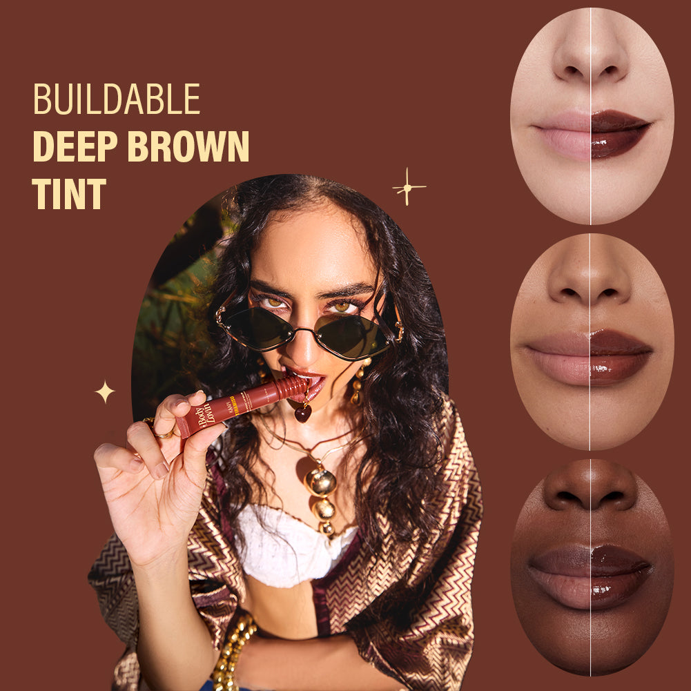 All-new glassic tinted lip balm duo by BodyLovin'