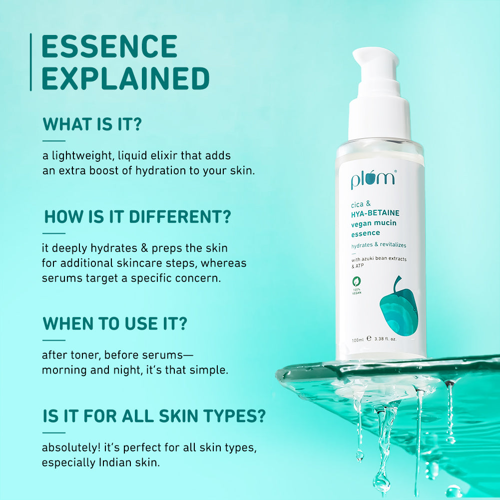 Cica & Hya-Betaine Vegan Mucin Face Essence