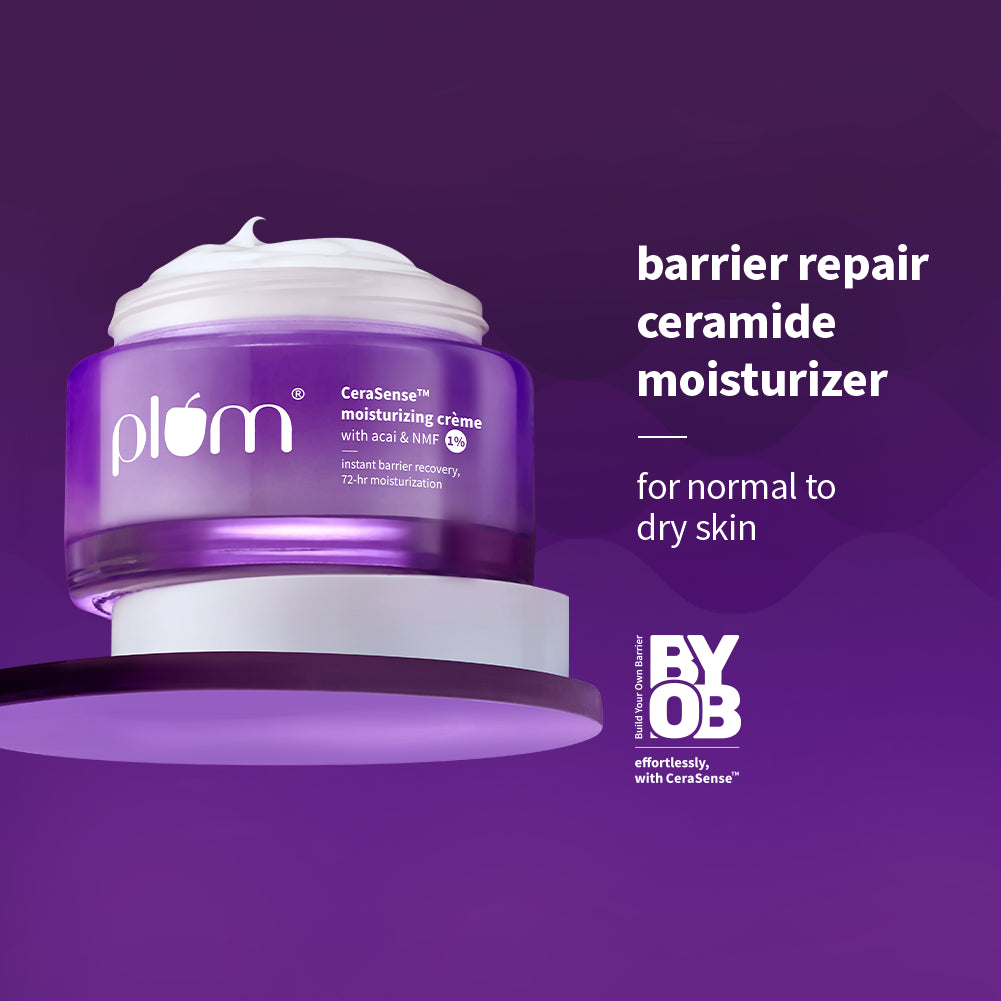 CeraSense Barrier Repair Face Moisturizer with ceramides & peptides for dry, sensitive skin