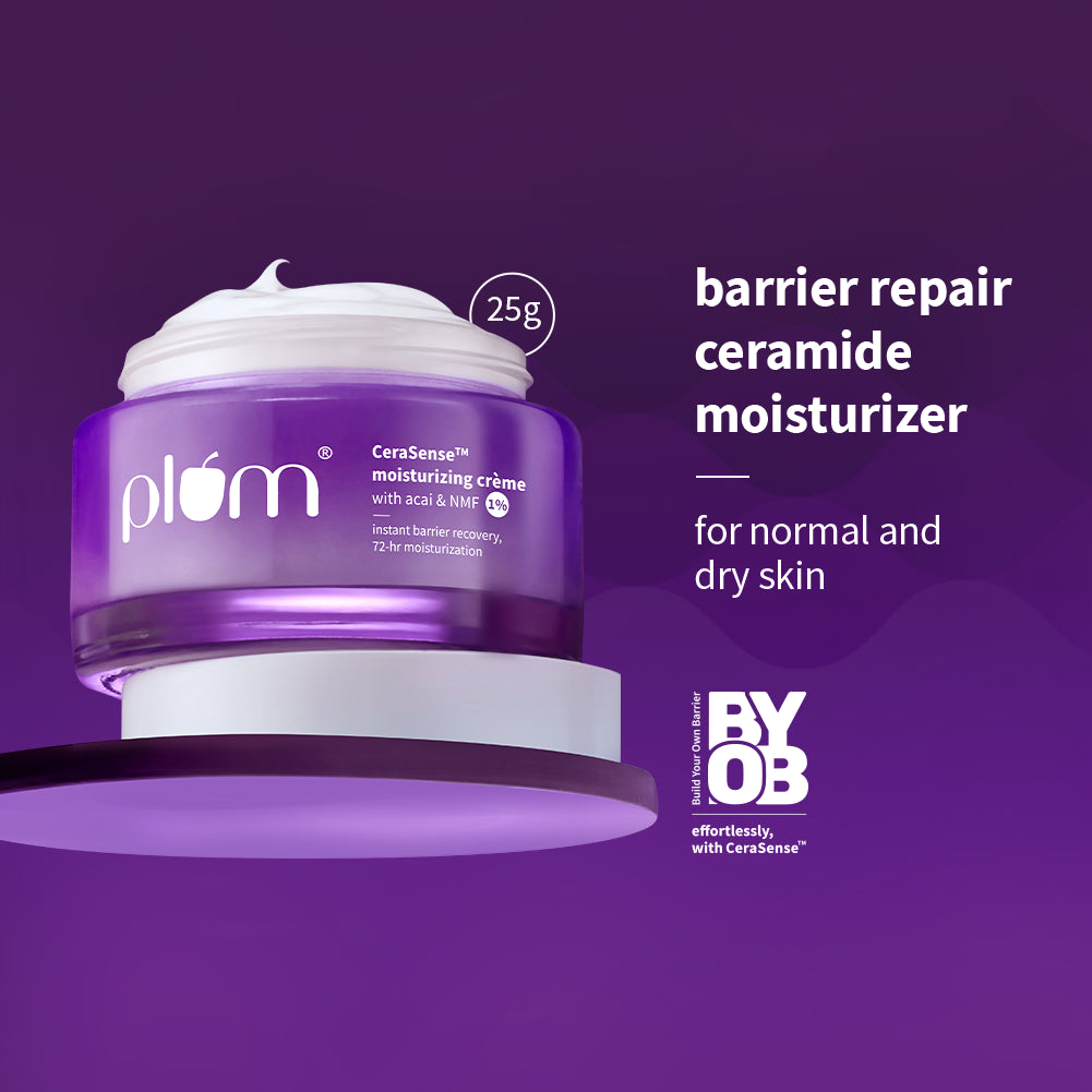 CeraSense Barrier Repair Face Moisturizer with ceramides & peptides for dry, sensitive skin