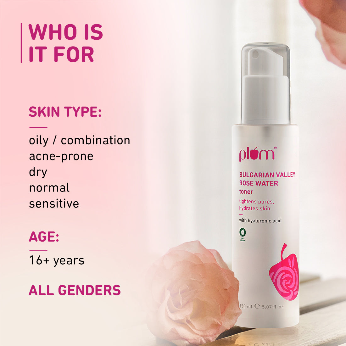 Bulgarian Valley Rose Water Toner For Dry Skin