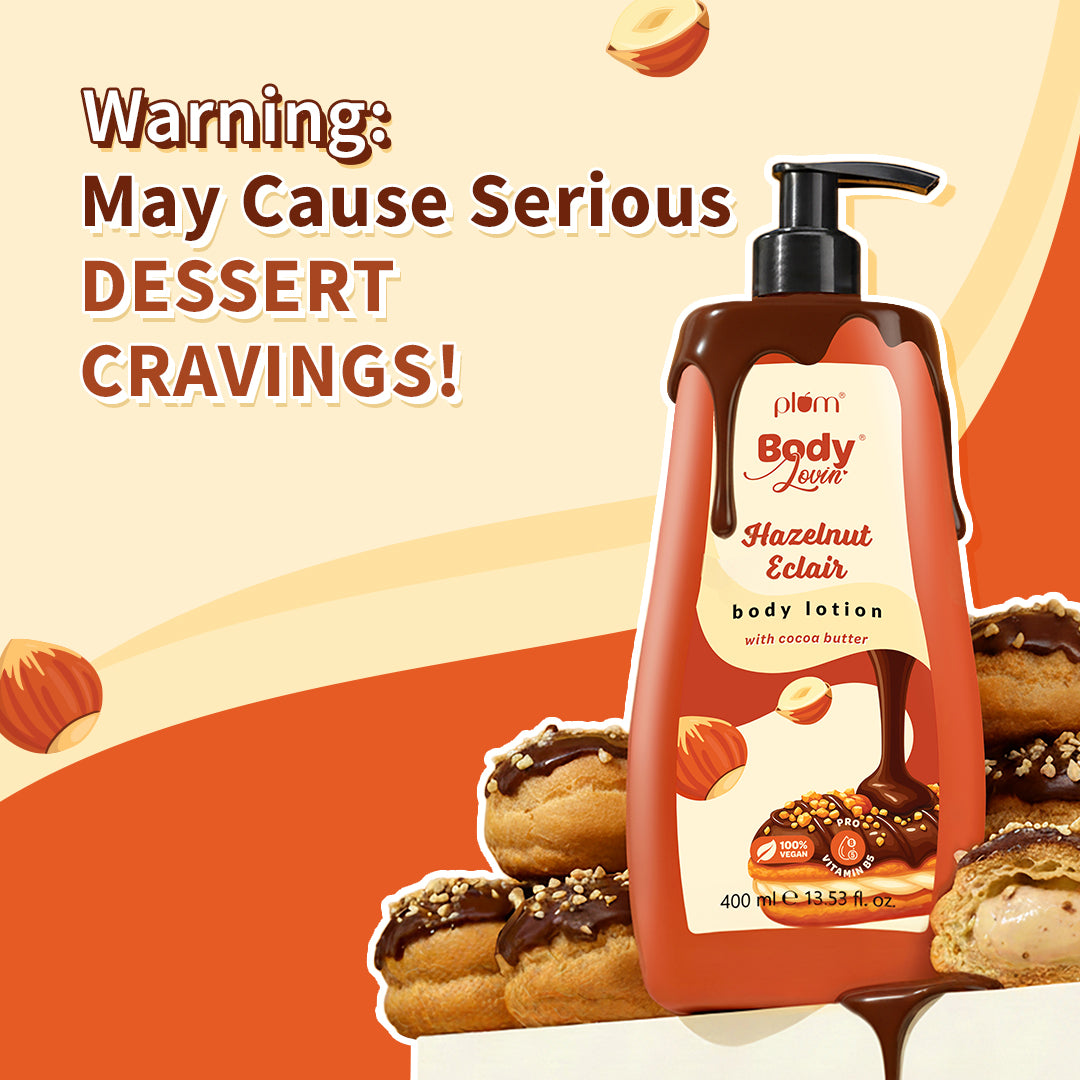 Hazelnut Eclair Body Lotion With Cocoa Butter by Plum BodyLovin'