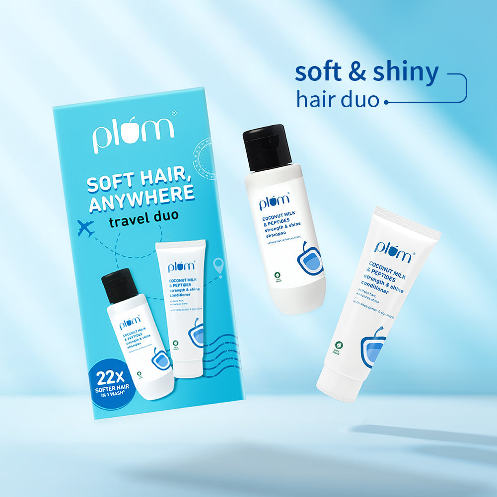 🎁 Soft Hair Anywhere Travel Duo | Shampoo | Conditioner | Travel-Size
