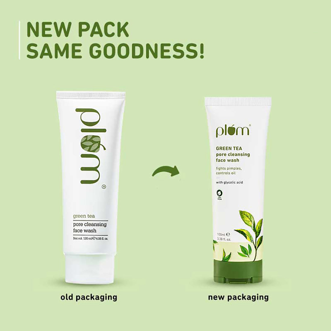 Green Tea Pore Cleansing Face Wash