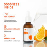15% Vitamin C Serum with Mandarin - Pack of 2 (20ml)