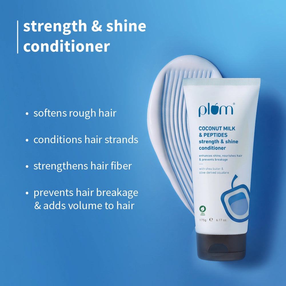 Coconut & Peptides Soft Hair Duo | Shampoo + Conditioner