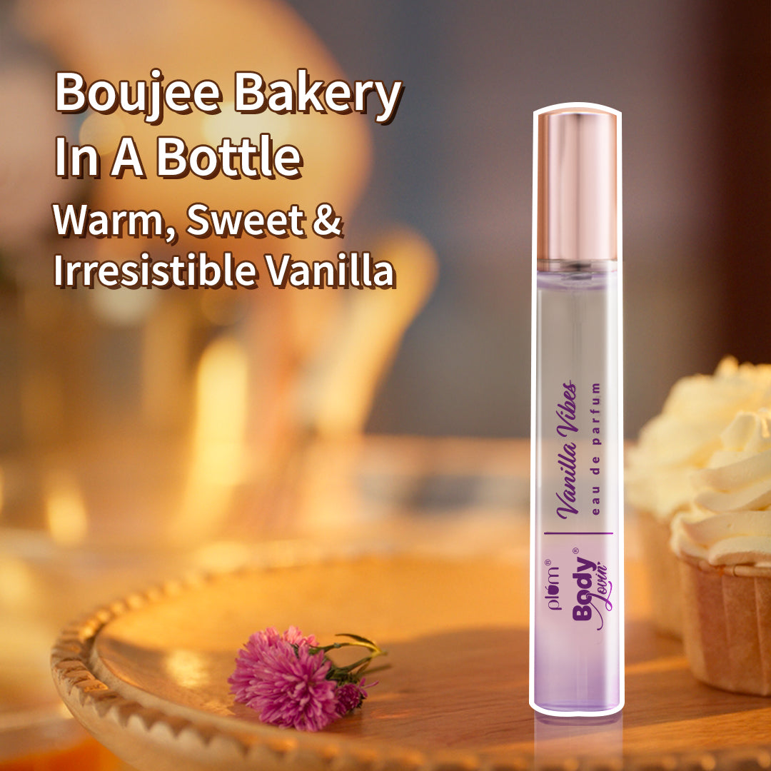 Set of 2 Vanilla Duo Long Lasting Perfume Gift Set by Plum BodyLovin'