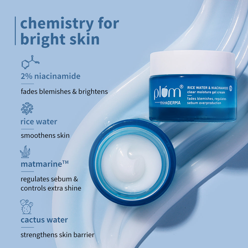 2% Niacinamide & Rice Water Gel Cream