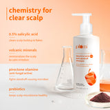 Anti-Dandruff Shampoo with Volcanic Minerals & 0.5% Salicylic Acid