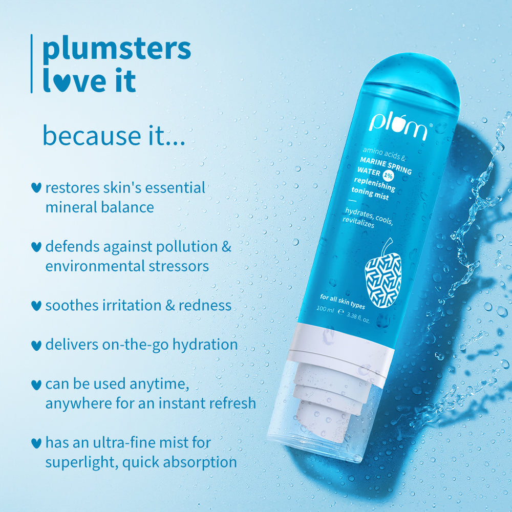 1% Marine Spring Water Replenishing Toning Mist Spray thumbnail 3