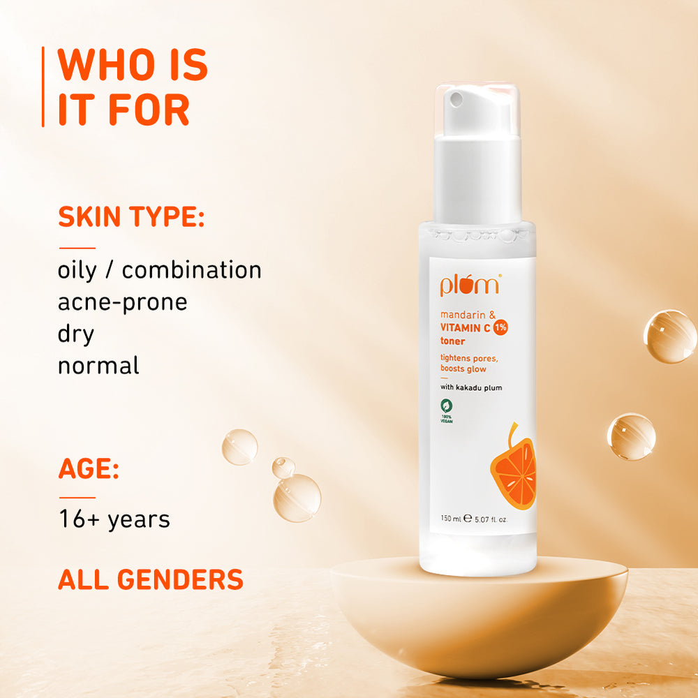 1.5% Vitamin C & Mandarin Pore Tightening Face Toner thumbnail 4