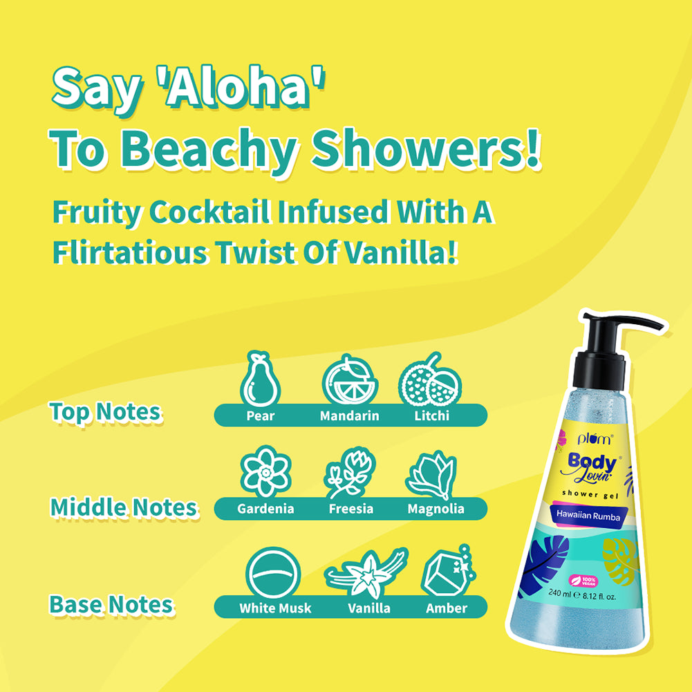 Hawaiian Rumba Shower Gel by BodyLovin'