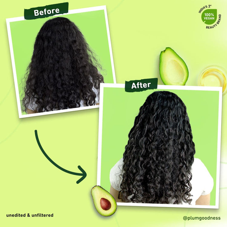Curly Hair Routine Combo I Avocado & Argan | Shampoo, Conditioner, Hair Mask, Curl Creme | For Curly, Wavy, Frizzy Hair| 100% Vegan | Sulphate-Free and Paraben-Free