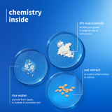 3% Niacinamide & Rice Water Toner for Bright Skin