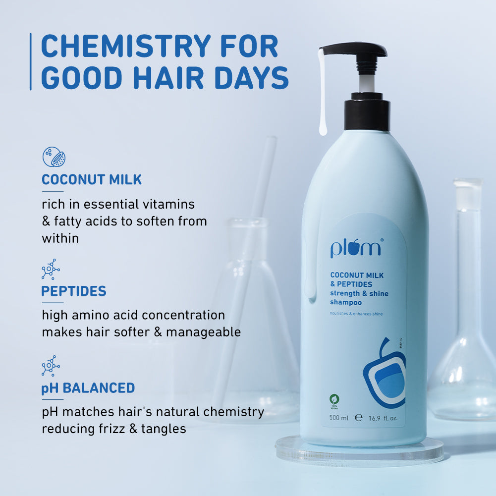 Coconut Milk & Peptides Shampoo