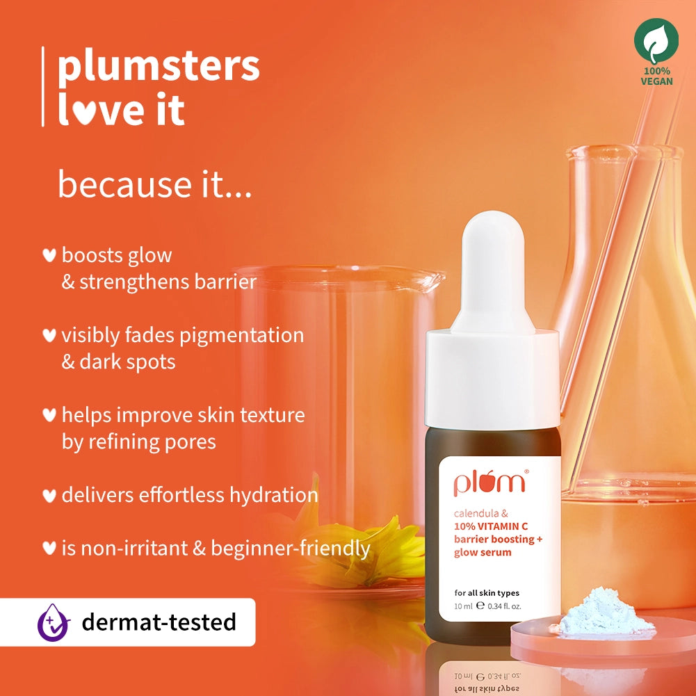 10% Vitamin C & Calendula Barrier Boosting + Glow Serum