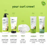 Curly Hair Routine Combo For Curly, Wavy, Frizzy Hair I Shampoo, Conditioner, Hair Mask, Curl Creme