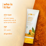 Turmeric & White Clay Acne Action Face Wash