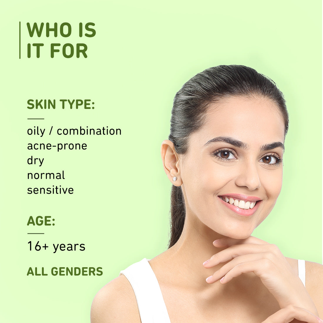 Green Tea Alcohol-Free Pore Tightening Face Toner For Oily & Acne-Prone Skin