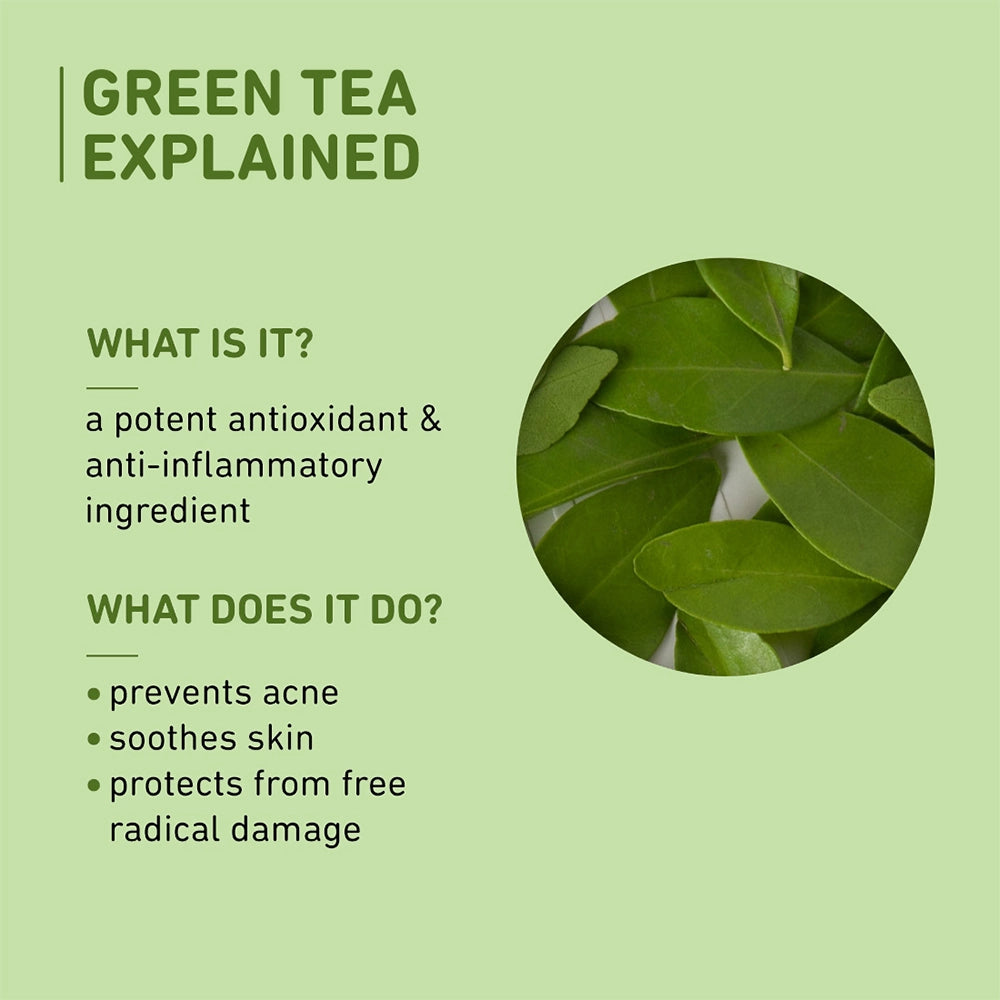 Green Tea Mattifying Moisturizer for Oily Skin