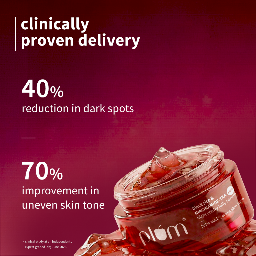 Black Rice & 10% Niacinamide-TXA Night Clarity Jelly Serum
