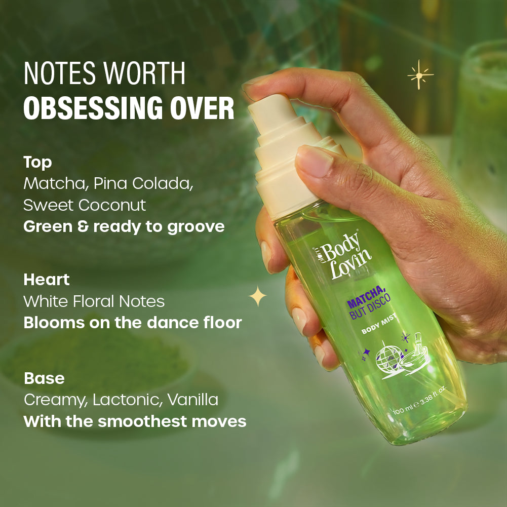 Matcha, but disco collection by BodyLovin'