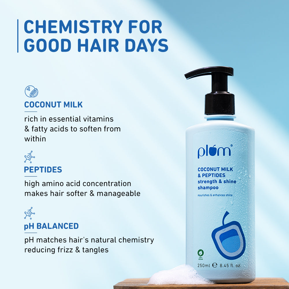 Coconut Milk & Peptides Shampoo