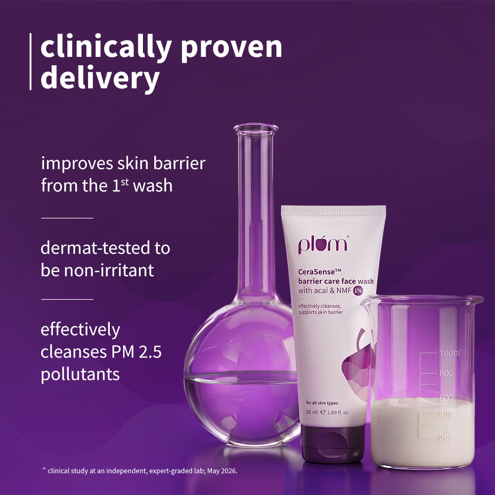 CeraSense™ Barrier Care Face Wash with Acai & 1% NMF | 50 ml